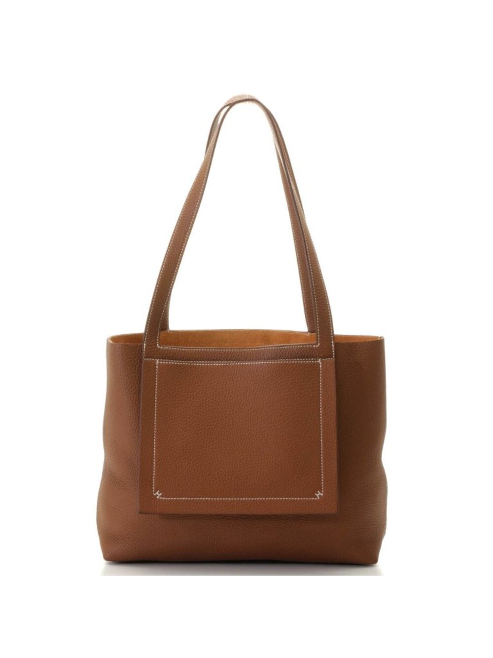Hermes Cabas Sellier 31 Gold Tote Taurillon Clemence